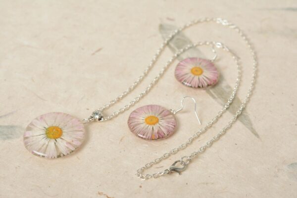 Handmade Epoxy Resin Jewelry Set