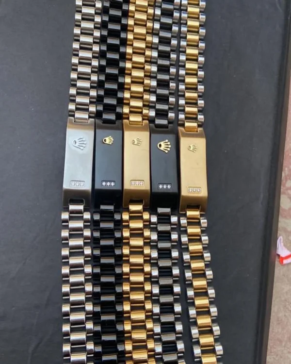 Engraved Rolex Style Bracelet for Men - Image 3