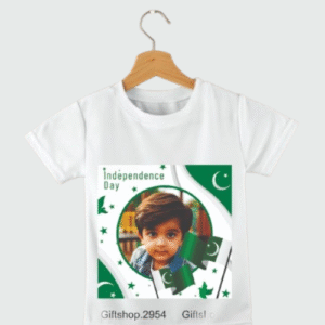 1. Customized Baby T-Shirt – Pakistan Day