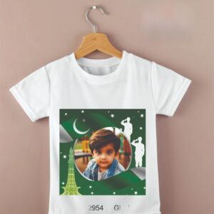 2. Pakistan Day Baby Shirt – Custom Photo Print