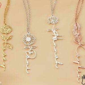 "Elegant Name Necklace – Your Style, Your Name"