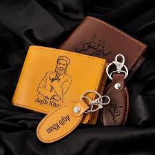 Customized Photo/Name Wallet Set