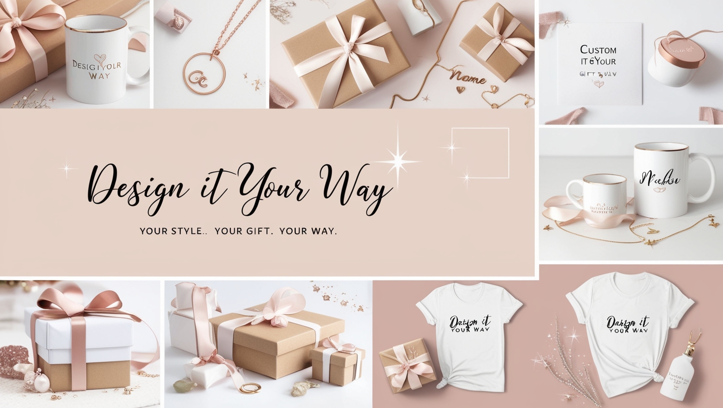 alt="Customized gifts banner – mugs, shirts, jewelry"